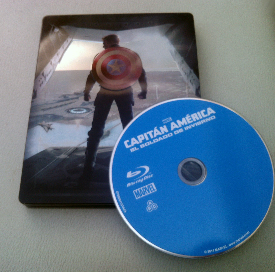 Fotografías del Steelbook de Capitán América: El Soldado de Invierno en Blu-ray 14