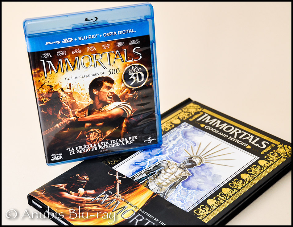 Fotografías de Immortals edición coleccionista en Blu-ray 3D 6