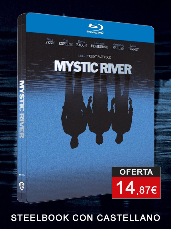 Steelbook de Mystic River en Blu-ray con castellano