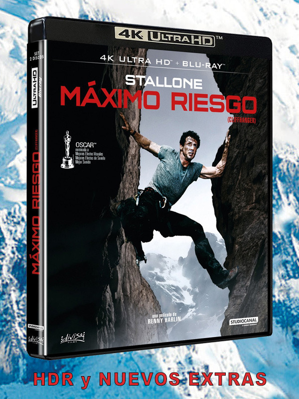 Máximo Riesgo en UHD 4K y Blu-ray