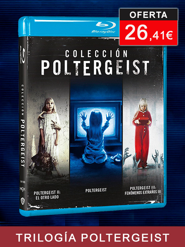 Pack Poltergeist + Poltergeist II + Poltergeist III 