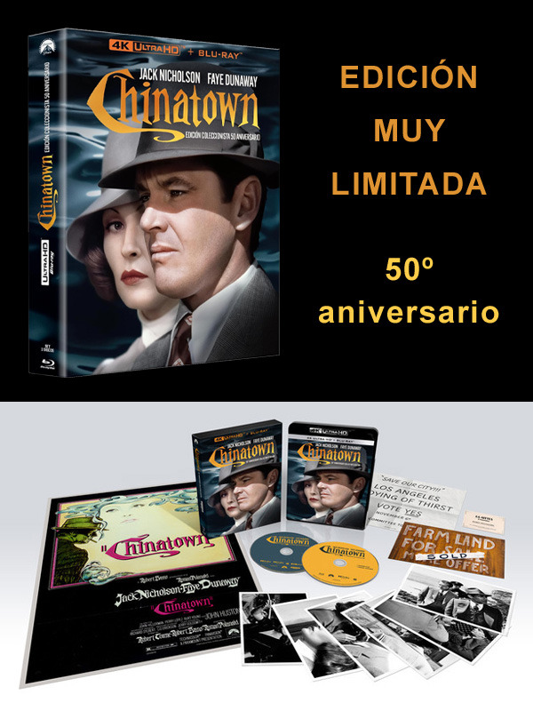 Chinatown - Edición Coleccionista en UHD 4K y Blu-ray