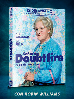 Señora Doubtfire en UHD 4K y Blu-ray