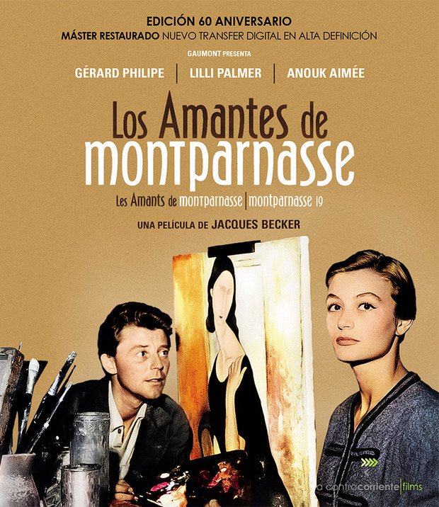 carátula Los Amantes de Montparnasse 3
