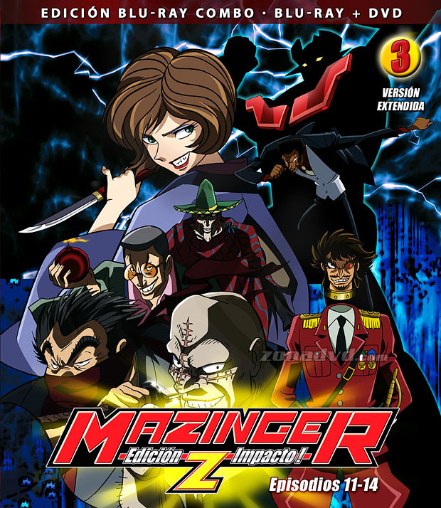 carátula Mazinger Z (Shin Mazinger Z) - Edición Impacto Vol. 3 portada 2