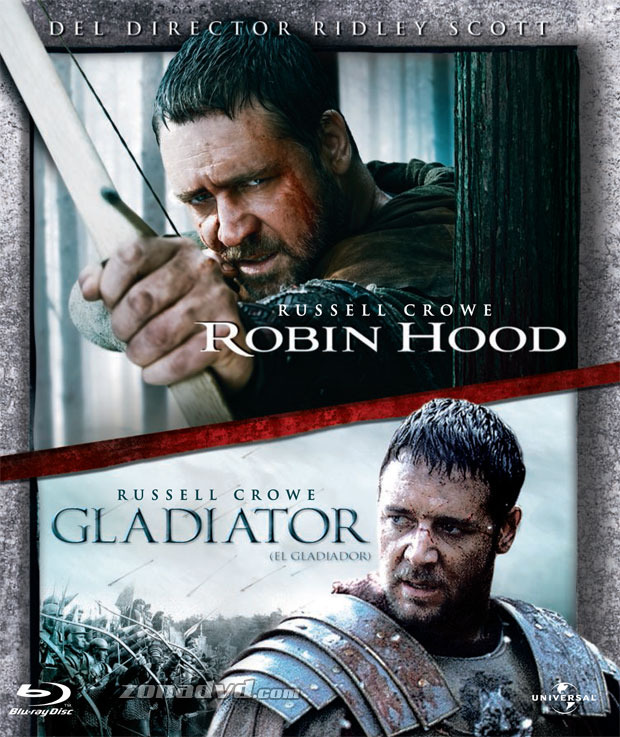 carátula Robin Hood + Gladiator (Pack) portada 2