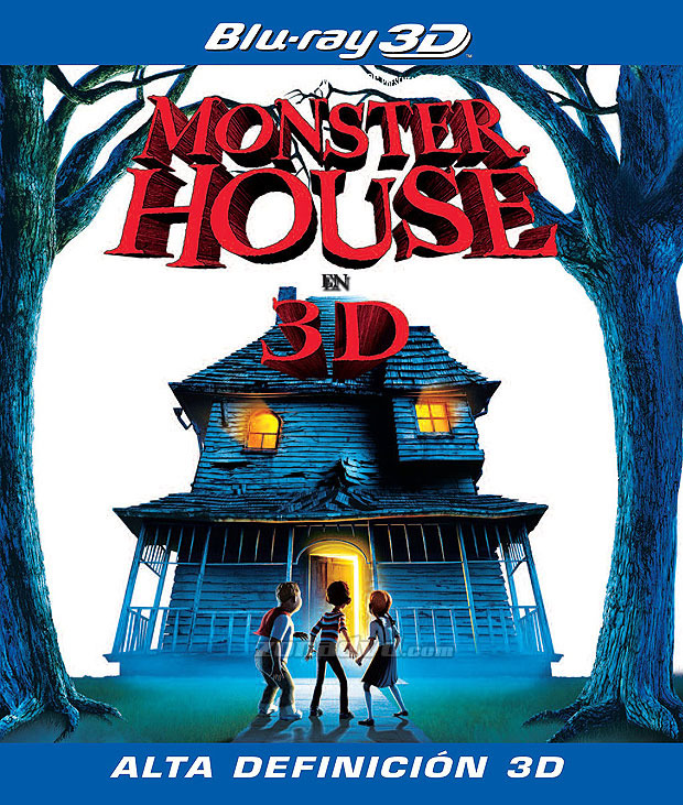 carátula Monster House portada 2