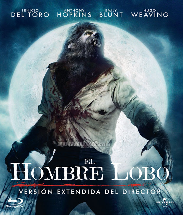 carátula El Hombre Lobo (2010) portada 3