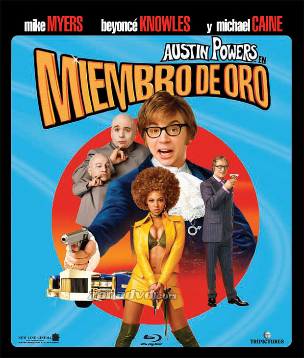 carátula Austin Powers en Miembro de Oro portada 2