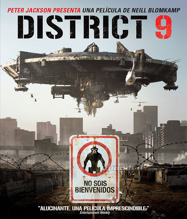 carátula District 9 portada 3