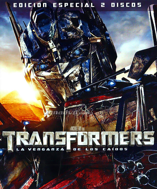 carátula Transformers 2: La Venganza de los Caídos portada 3