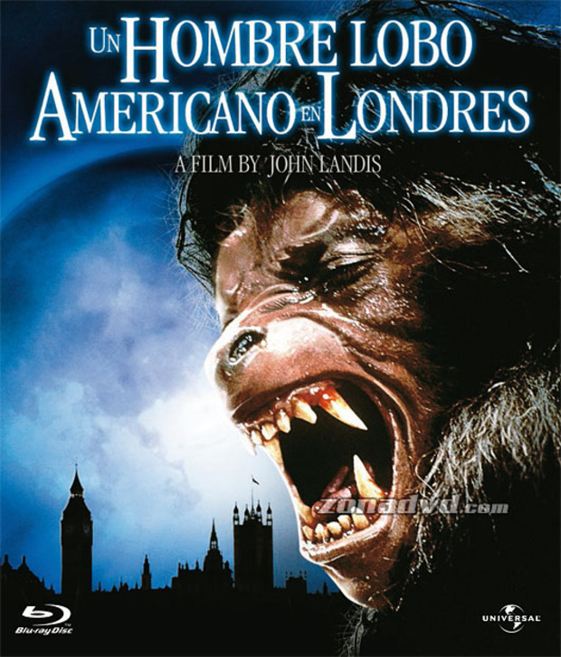 carátula Un Hombre Lobo Americano en Londres portada 3
