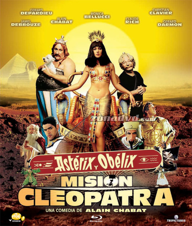 carátula Astérix y Obélix: Misión Cleopatra portada 0