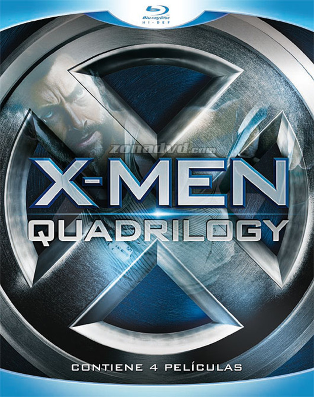 carátula X-Men Quadrilogy portada 2