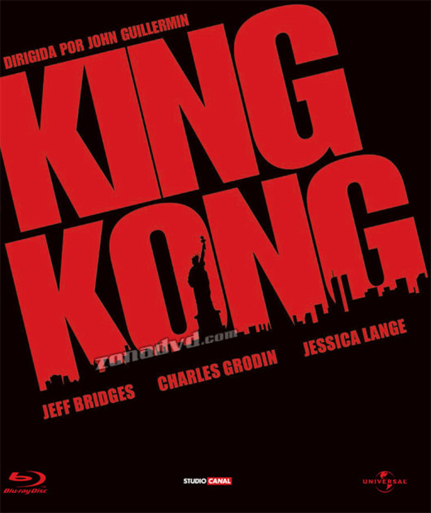 carátula King Kong (1976) portada 2