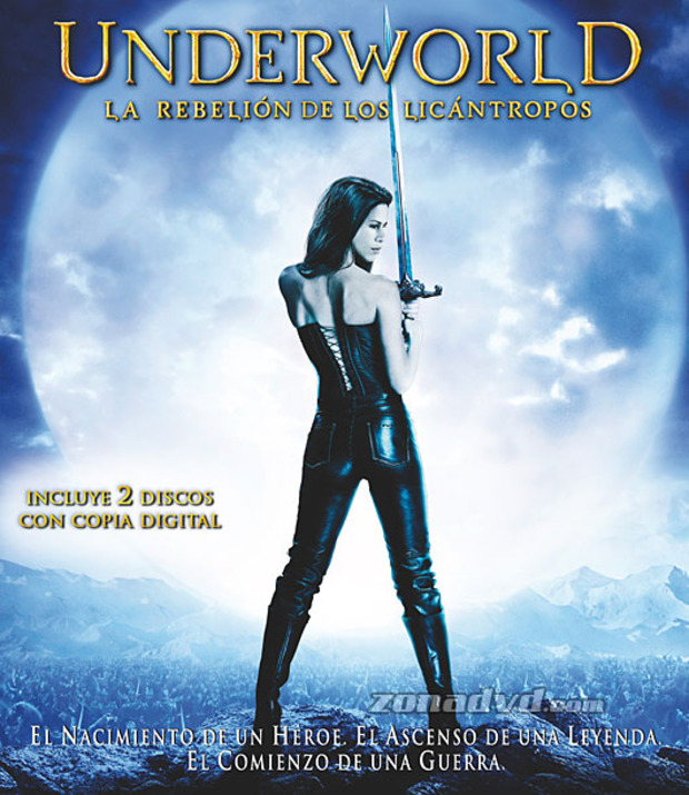 carátula Underworld: La Rebelión de los Licántropos - Edición Especial portada 2