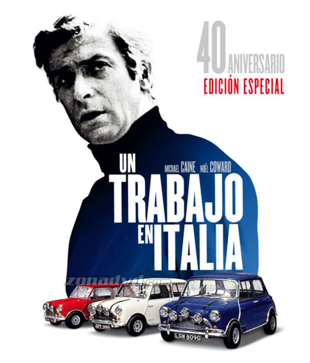 carátula Un Trabajo en Italia - Edición 40 Aniversario portada 2