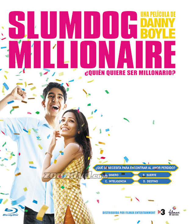 carátula Slumdog Millionaire portada 2