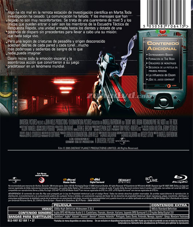 carátula Doom - Edición Extendida portada 3