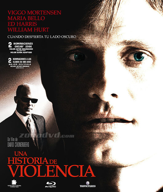 carátula Una Historia de Violencia portada 2