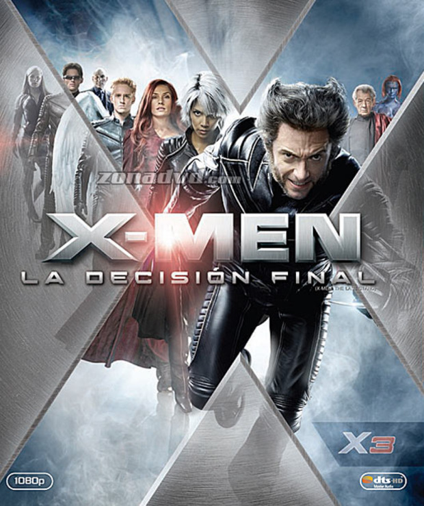 carátula X-Men 3: La Decisión Final (2 discos) portada 2