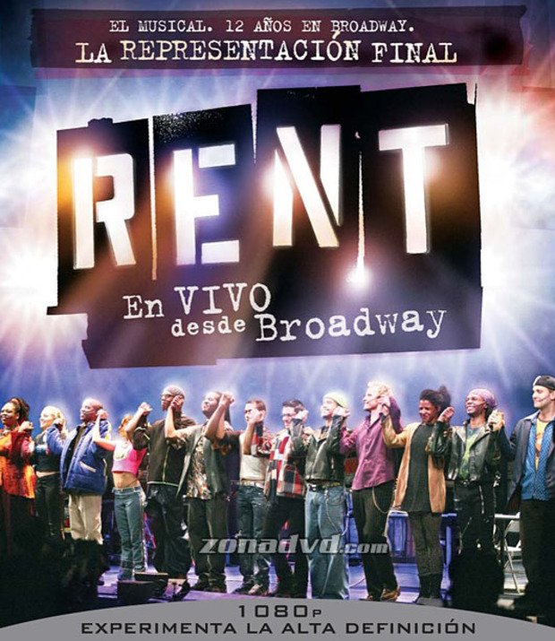 carátula Rent en Vivo desde Broadway portada 2