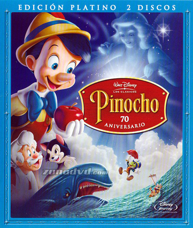 carátula Pinocho - Edición Platino portada 2