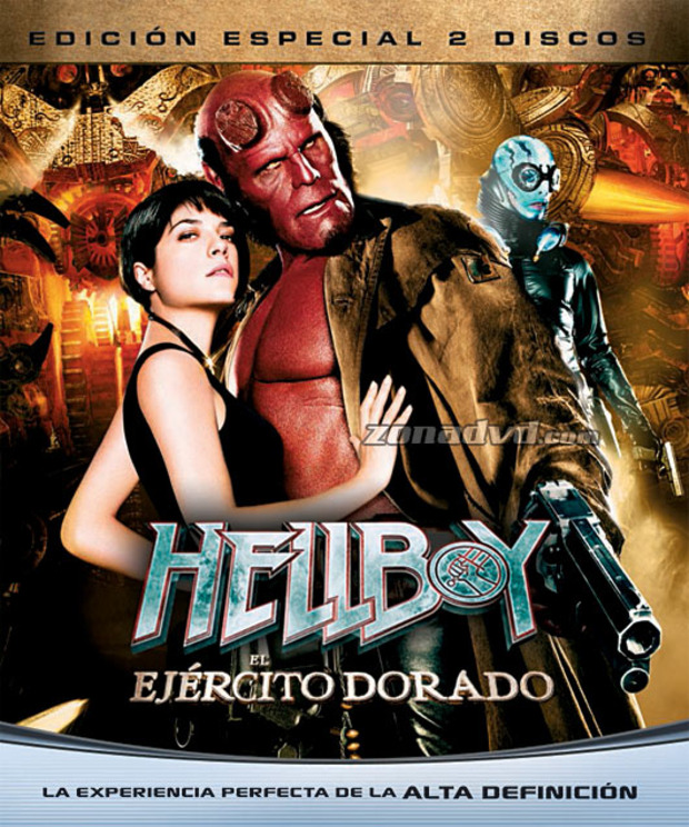 carátula Hellboy II: El Ejército Dorado portada 3