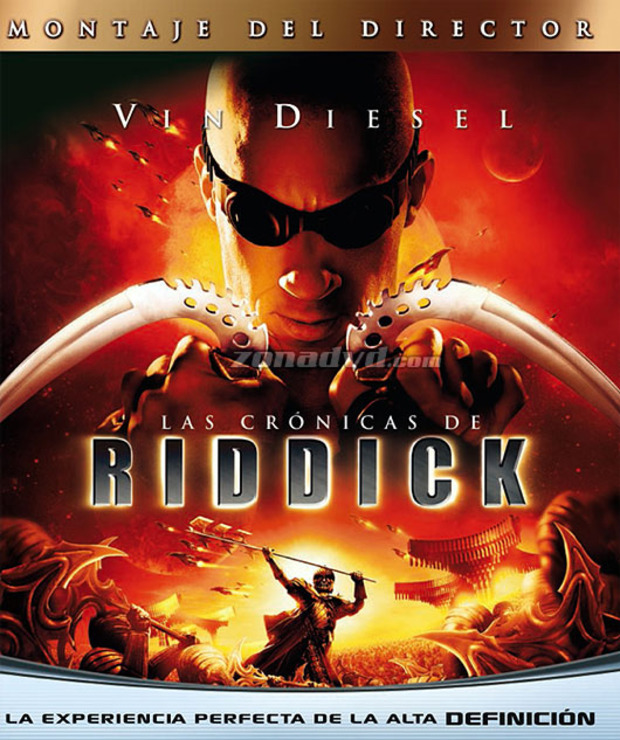 carátula Las Crónicas de Riddick - Montaje del Director portada 2