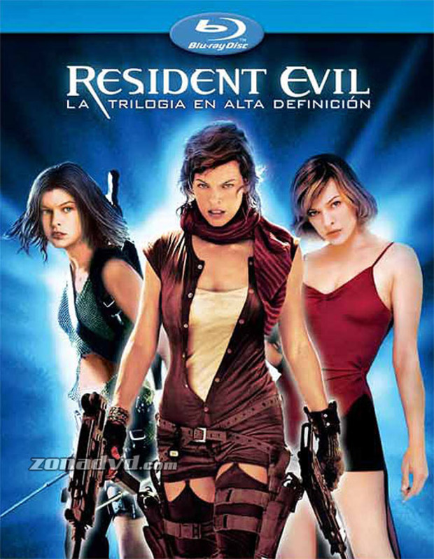 carátula Resident Evil - Trilogía portada 2