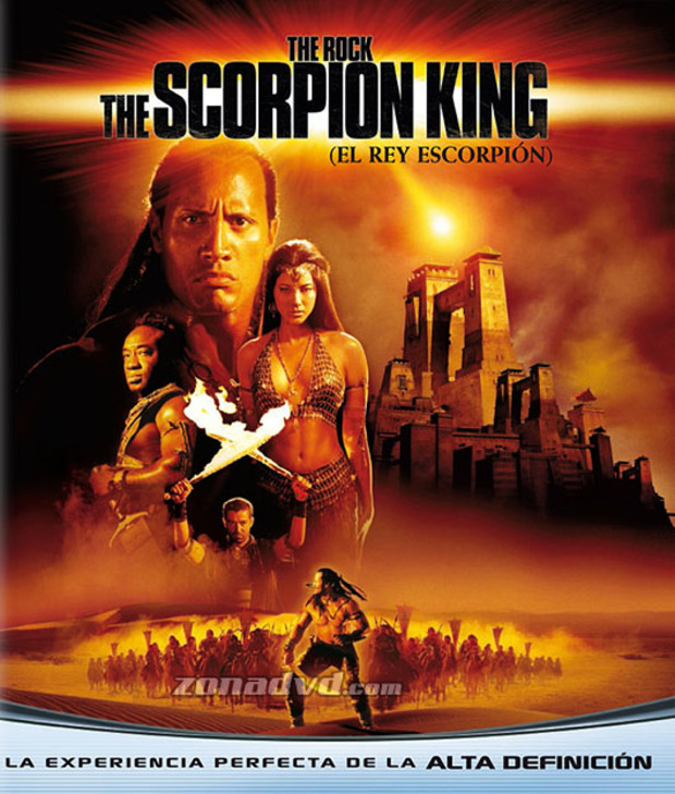 carátula The Scorpion King (El Rey Escorpión) portada 2