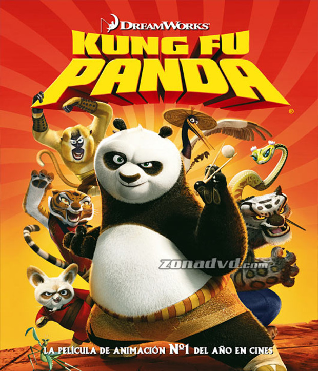carátula Kung Fu Panda portada 2