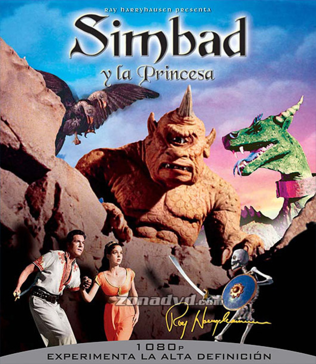 carátula Simbad y la Princesa portada 2