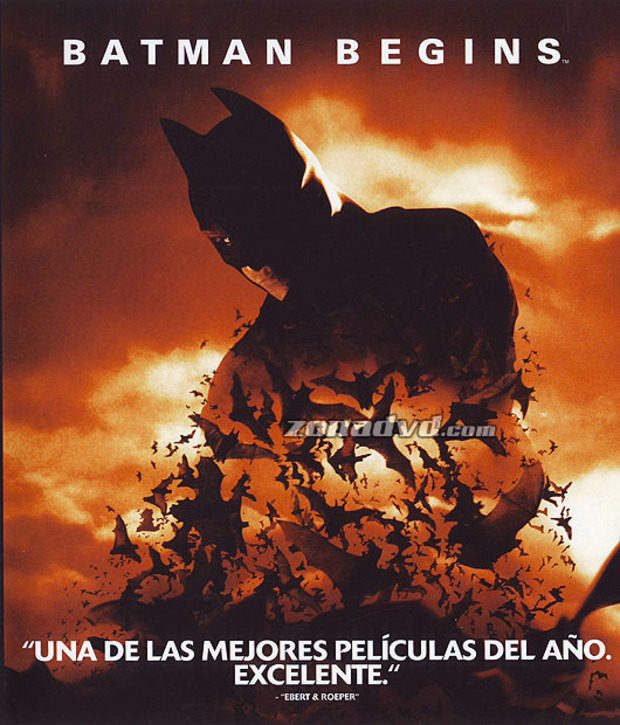 carátula Batman Begins portada 3