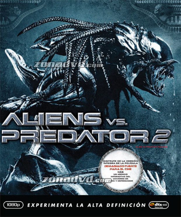 carátula Aliens vs. Predator 2 portada 2