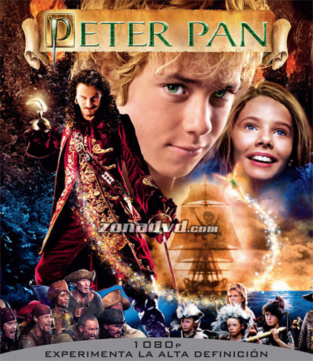 carátula Peter Pan, La Gran Aventura portada 2