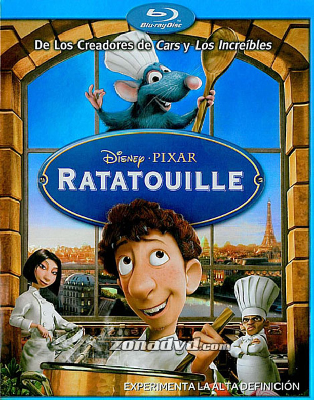 carátula Ratatouille portada 3