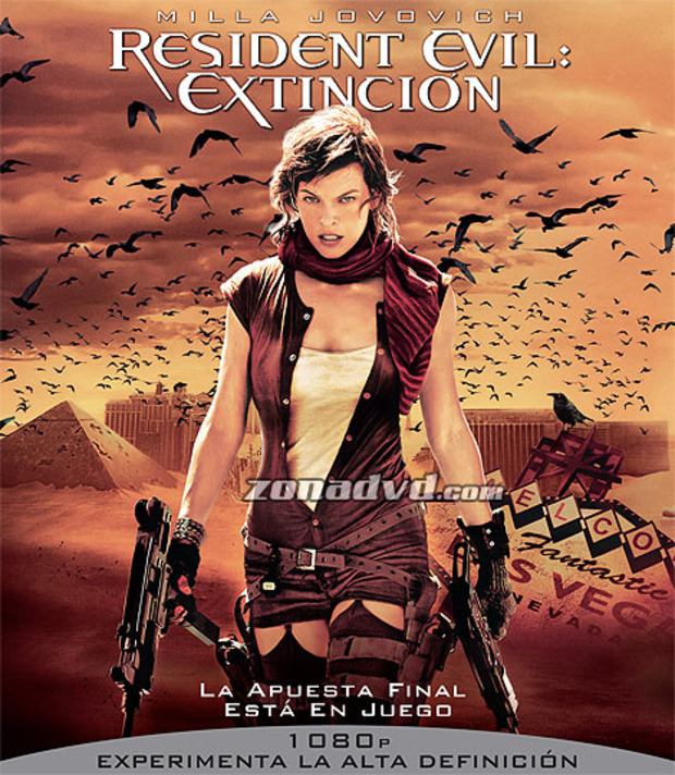 carátula Resident Evil: Extinción portada 2