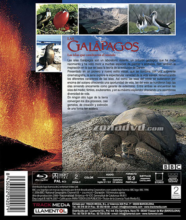 carátula Las Galápagos portada 3