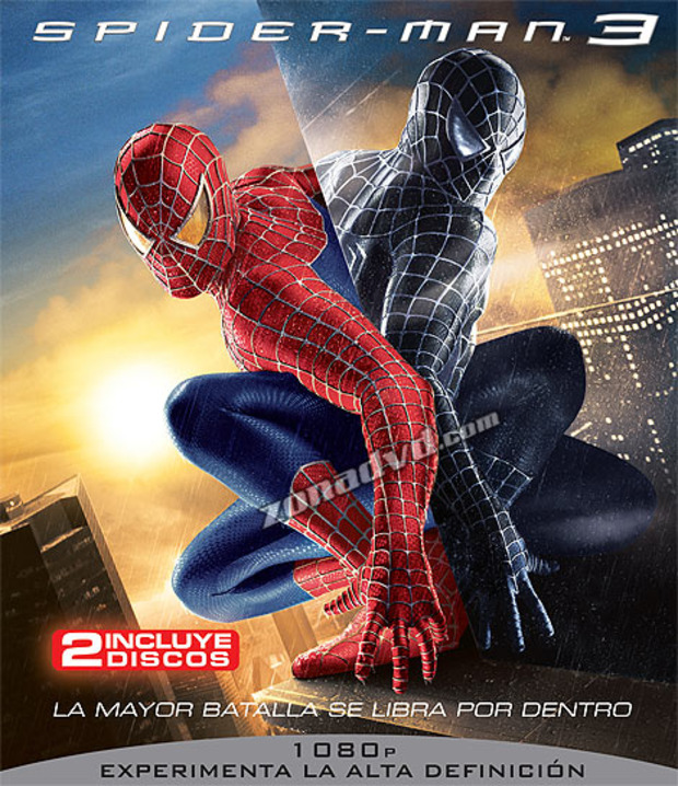 carátula Spider-Man 3 portada 2