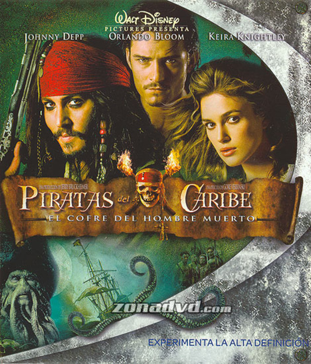 carátula Piratas del Caribe 2: El Cofre del Hombre Muerto portada 3