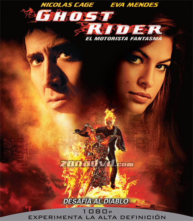 carátula Ghost Rider: El Motorista Fantasma portada 2