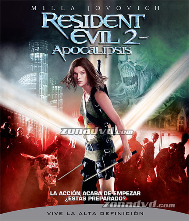carátula Resident Evil 2: Apocalipsis portada 2