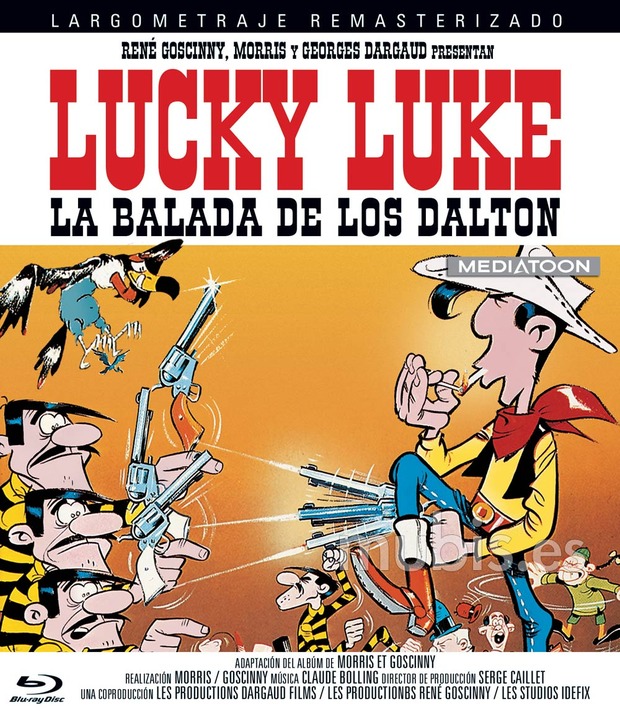 carátula Lucky Luke, La Balada de los Dalton 2