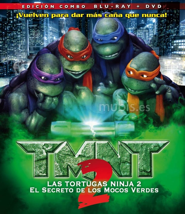carátula Tortugas Ninja 2: El Secreto de los Mocos Verdes 3