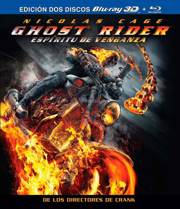 carátula Ghost Rider: Espíritu de Venganza 3