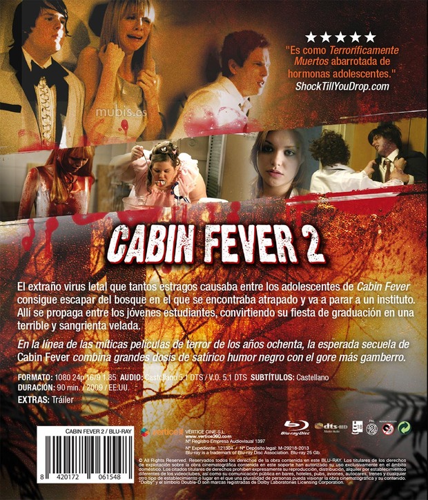 carátula Cabin Fever 2 3