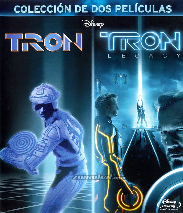 carátula Pack Tron + Tron Legacy portada 2
