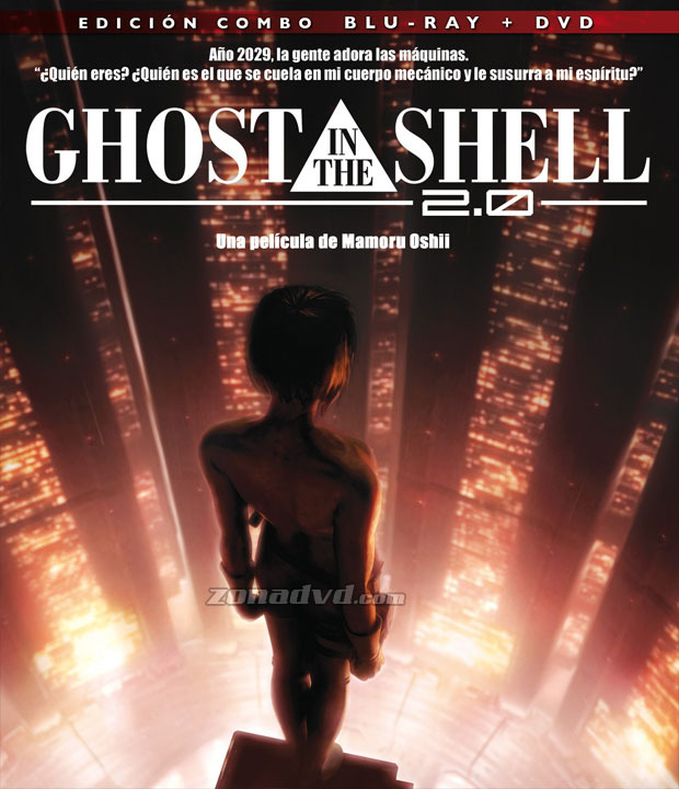 carátula Ghost in the Shell 2.0 portada 2