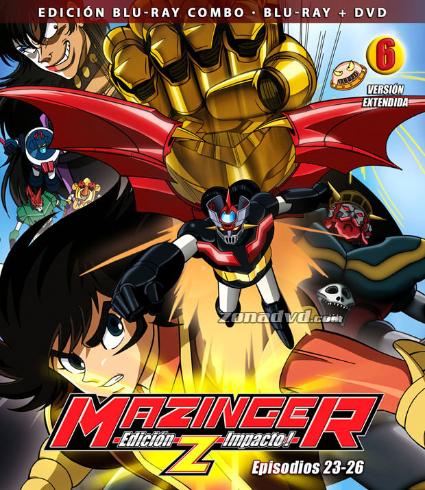 carátula Mazinger Z (Shin Mazinger Z) - Edición Impacto Vol. 6 portada 2